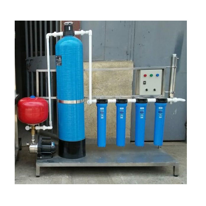 Pure water skids treatment machine For council water, spring water, and other natural sources. Pure Water Machines