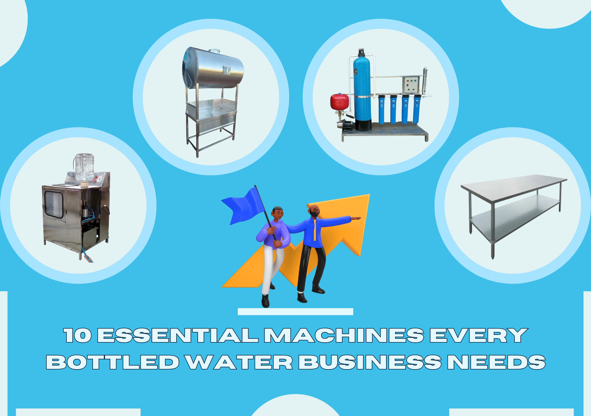 The bottled water industry is thriving as more consumers seek safe, clean, and conveniently packaged drinking water. Starting or growing a bottled water business requires a strategic approach, especially when it comes to selecting the right equipment. Investing in essential machinery ensures that your operations are efficient, compliant with health standards, and capable of producing high-quality water products. This comprehensive guide explores the 10 must-have machines for any successful bottled water business and how they contribute to a smooth and profitable operation. 1. Reverse Osmosis (RO) System The foundation of any bottled water business is water purification, and a reverse osmosis system is indispensable. RO systems remove impurities, contaminants, and excess minerals from water, ensuring a high level of purity. Key Benefits: Produces safe and clean drinking water. Meets regulatory health standards. Reduces unwanted tastes and odors for better customer satisfaction. At Trivon Trading Company Limited, our RO systems are designed for durability and efficiency, tailored to meet the needs of businesses of all sizes. 2. Bottle Rinsing Machine Before filling bottles, they must be thoroughly cleaned to prevent contamination. A bottle rinsing machine automates this process, saving time and ensuring hygiene. Why It’s Essential: Ensures every bottle is free of dust and debris. Complies with health and safety regulations. Speeds up the cleaning process, boosting productivity. Trivon Trading offers both jet and brush-type rinsers to suit your specific business requirements. 3. Water Filling Station A reliable water-filling station is crucial for efficiently transferring purified water into bottles. Manual, semi-automatic, and fully automatic options are available, depending on your business scale. Advantages of Upgrading: Accurate filling minimizes product waste. Available in various capacities for scalability. Compatible with different bottle sizes for versatility. 4. Capping Machine After filling, bottles need secure capping to maintain the purity of the water. Capping machines automate this process, ensuring tight and leak-proof seals. Key Features to Look For: Compatibility with your bottle sizes and cap types. High-speed operation for faster production. Durable construction to withstand continuous use. 5. Labeling Machine Branding is vital for any bottled water business. A labeling machine applies custom labels to bottles, giving your product a professional and appealing look. Benefits: Automates the labeling process for consistency. Enhances brand visibility with eye-catching designs. Helps your products stand out in the competitive market. At Trivon Trading, we understand the importance of branding, and our labeling machines deliver precise and efficient performance. 6. Stainless Steel Holding Tank A stainless steel holding tank is used to store purified water before bottling. Its corrosion-resistant material ensures the water remains safe and uncontaminated. Why It’s Necessary: Maintains water purity with hygienic storage. Available in various sizes to suit your production needs. Durable and easy to clean for long-term use. 7. Pure Water Skid System A pure water skid system integrates multiple water purification processes into a single compact setup, making it ideal for businesses with limited space. Advantages: Simplifies the purification process with an all-in-one system. Reduces space requirements in your facility. Delivers consistent water quality with minimal maintenance. 8. Chilling Unit Chilling units are crucial for maintaining the freshness of bottled water, especially in hot climates or during transportation. Why Invest in a Chilling Unit: Keeps bottled water at an ideal temperature. Enhances customer satisfaction with refreshing cold water. Helps prevent microbial growth during storage. 9. Packaging Table An efficient packaging setup is necessary to prepare bottled water for distribution. Stainless steel packaging tables are a durable and hygienic solution for organizing and assembling packages. Benefits of a Packaging Table: Provides a clean and efficient workspace. Speeds up the packaging process. Reduces clutter and improves workflow in your facility. 10. Water Vending Machine A water vending machine is an excellent addition to your bottled water business, offering customers a convenient way to refill their bottles. Why It’s a Smart Investment: Provides an additional revenue stream. Promotes eco-friendliness by encouraging reusable bottles. Expands your market reach with easy accessibility. Trivon Trading’s water vending machines are designed for durability, ease of use, and reliable performance. How Trivon Trading Can Help Your Bottled Water Business Choosing the right equipment is critical to the success of your bottled water business. At Trivon Trading Company Limited, we specialize in providing high-quality machines that cater to all stages of the water bottling process. From purification to packaging, our comprehensive solutions are designed to meet the specific needs of your business. Why Choose Us? Expertise: Our team offers expert guidance to help you select the right equipment for your business scale and goals. Durability: All our machines are built to last, ensuring a high return on your investment. Customization: We offer solutions tailored to your unique requirements. Conclusion The bottled water industry offers immense growth potential, but success depends on having the right tools in place. By investing in essential machines like reverse osmosis systems, water filling stations, and labeling machines, you can streamline your operations, ensure product quality, and meet customer demands effectively. Don’t let outdated or insufficient equipment hold your business back. Contact Trivon Trading Company Limited today to explore our range of high-quality machines and take your bottled water business to the next level. Trivon Trading – Where Quality Meets Excellence.