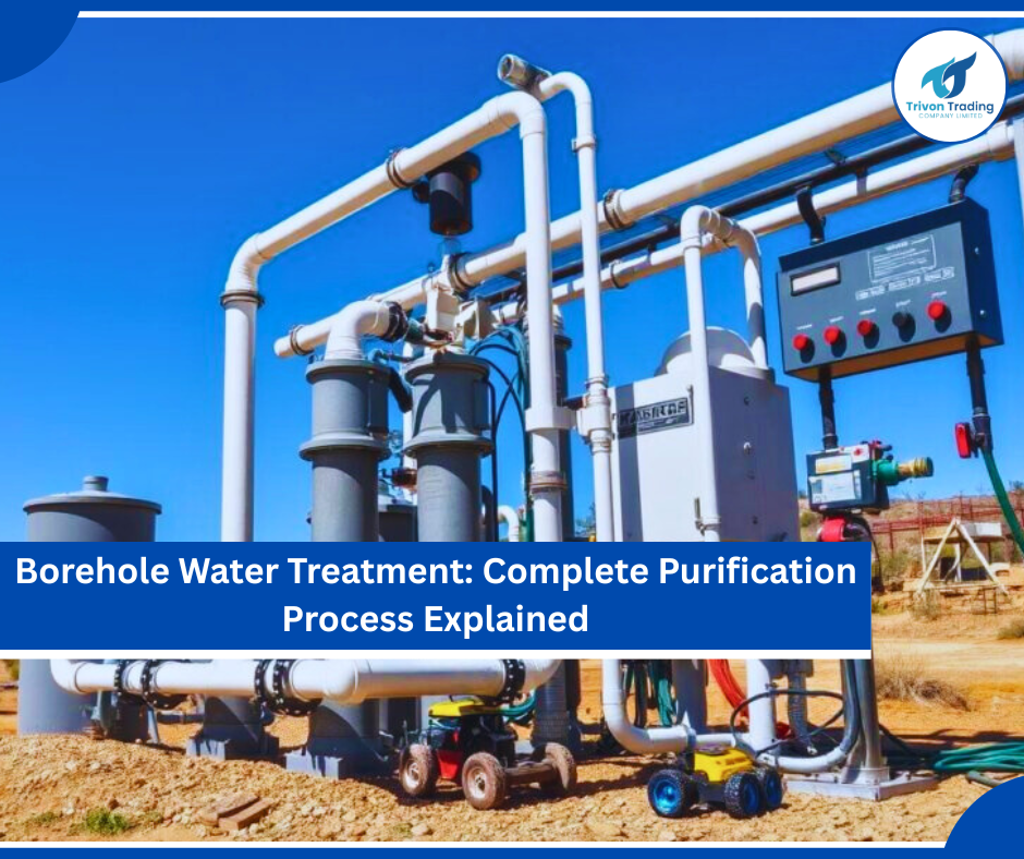 Access to clean and safe water is a growing concern for homes, businesses, farms, and institutions across Kenya and East Africa. While borehole water is often seen as a reliable alternative to municipal supply, raw borehole water is rarely safe for direct consumption without proper treatment. This guide explains, step by step, the complete borehole water purification process, the equipment involved, common water quality challenges, and how to design a system that meets both health standards and business needs. Whether you are setting up a water vending business, factory, hotel, school, or domestic supply, this article will help you understand exactly what happens between raw borehole water and clean, drinkable water. Understanding Borehole Water Quality Borehole water originates from underground aquifers, passing through layers of soil, rock, and minerals. While this natural filtration removes some contaminants, it also introduces others. Common Borehole Water Problems High Total Dissolved Solids (TDS) Minerals such as calcium, magnesium, sodium, and chlorides dissolve into the water. Salinity / Brackish Water Common in coastal and semi-arid regions. Iron and Manganese Causes brown stains, metallic taste, and clogged pipes. Hardness Leads to scale buildup in tanks, pipes, and machines. Bacteria and Microorganisms Including E. coli, coliforms, and other pathogens. Turbidity & Suspended Solids Sand, silt, and clay particles. Unpleasant Taste, Odor, or Color Because each borehole is different, water treatment must always start with a water analysis. Step 1: Water Analysis – The Foundation of Proper Treatment Before selecting any machine or equipment, a laboratory water test is mandatory. Key Parameters Tested pH level TDS (Total Dissolved Solids) Electrical Conductivity (EC) Iron & Manganese Hardness (Calcium & Magnesium) Turbidity Chlorides Fluoride Nitrates Microbiological contamination A professional supplier uses this analysis to design a treatment system tailored to your water, not a generic setup. Step 2: Raw Water Storage & Aeration Raw Water Storage Tanks Borehole water is first pumped into a raw water storage tank, usually made of: Food-grade plastic (HDPE) Mild steel (lined) Stainless steel (industrial setups) This tank ensures: Constant supply Stable pressure Controlled flow into treatment units Aeration (Optional but Important) For boreholes with high iron or manganese, aeration helps oxidize dissolved metals, making them easier to filter out in later stages. Step 3: Multimedia / Sand Filtration Purpose Removes: Sand Silt Mud Suspended particles Turbidity How It Works Water passes through layers of: Gravel Quartz sand Anthracite (in some systems) This step protects downstream equipment like RO membranes, reducing maintenance costs and extending lifespan. Step 4: Iron Removal Filter (If Required) For borehole water with high iron or manganese, a dedicated iron removal filter is installed. Benefits Removes brown staining Eliminates metallic taste Prevents clogging of pipes and membranes This stage is critical in many Kenyan boreholes. Step 5: Activated Carbon Filtration Purpose Removes odors and bad taste Reduces organic compounds Removes chlorine (if pre-chlorination was done) Improves overall water clarity Activated carbon also protects RO membranes from chemical damage. Step 6: Water Softening (Optional but Recommended) Hard water causes: Scaling in pipes and tanks Reduced RO efficiency Higher electricity consumption Water Softener Role Removes calcium and magnesium Uses ion-exchange resin Prevents long-term system damage For industrial and commercial setups, softening is highly recommended. Step 7: Cartridge / Micron Filtration Before water reaches advanced purification stages, it passes through micron filters, typically: 20 micron 10 micron 5 micron 1 micron These filters trap fine particles and ensure crystal-clear water enters the RO or UF system. Step 8: Reverse Osmosis (RO) – The Core Purification Stage What Is Reverse Osmosis? Reverse Osmosis is a high-pressure filtration process that removes up to 99% of dissolved salts, chemicals, and contaminants. What RO Removes Salts & minerals (TDS reduction) Fluoride Nitrates Heavy metals Bacteria & viruses Chemical contaminants Key RO Components High-pressure pump RO membranes (standard or stainless steel fibre membranes) Pressure vessels Control panel Flow meters & pressure gauges Stainless Steel RO Systems For food, dairy, and water vending applications, stainless steel RO machines offer: Superior hygiene Corrosion resistance Long lifespan Professional appearance Step 9: Ultra Filtration (UF) – Alternative or Supplement Ultra Filtration systems are often used: As a standalone solution for low-TDS boreholes As a pre-treatment for RO In applications where mineral retention is required UF removes: Bacteria Viruses Suspended solids But does not remove dissolved salts, unlike RO. Step 10: UV Sterilization & Ozonation UV Sterilizer Destroys bacteria and viruses No chemicals added Instant disinfection Ozone System (Optional) Powerful oxidizer Improves taste Extends shelf life in bottled water Used in water vending and bottling plants Step 11: Treated Water Storage After purification, water is stored in food-grade tanks, commonly: Stainless steel storage tanks UV-protected HDPE tanks These tanks prevent re-contamination and maintain water quality. Step 12: Filling, Packaging & Distribution Depending on your business model: Water vending filling stations (2–6 taps) Automatic or semi-automatic bottling lines Manual filling systems Bottle rinsers and packing tables This is where treated water becomes a revenue-generating product. Borehole Water Treatment for Different Applications 1. Domestic Use RO or UF system Compact storage tanks UV sterilization 2. Water Vending Business High-capacity RO Storage tanks (1,000L – 10,000L) Filling stations Bottle rinsers 3. Hotels & Restaurants Stainless steel RO Softeners UV systems 4. Dairy & Food Processing Stainless steel RO Fibre membranes Strict hygiene compliance Importance of Professional System Design Poorly designed systems lead to: Frequent breakdowns High operating costs Poor water quality Regulatory non-compliance A professional supplier: Reviews water analysis Designs custom systems Provides installation & support Ensures scalability Maintenance & Operating Costs Routine Maintenance Includes: Filter replacement Membrane cleaning Pump servicing Water quality checks Proper maintenance ensures: Long equipment life Consistent water quality Reduced downtime Regulatory Standards in Kenya Treated water must meet: KEBS drinking water standards Public Health requirements County licensing regulations Professional systems help businesses remain compliant. Final Thoughts Borehole water treatment is not a one-size-fits-all process. Each borehole presents unique challenges that require a properly engineered purification system. From raw water storage to advanced RO filtration and hygienic filling, understanding each stage helps you make informed decisions, protect your investment, and deliver safe water. If you are planning a domestic setup, commercial water vending business, or industrial application, investing in the right treatment system is essential for long-term success.